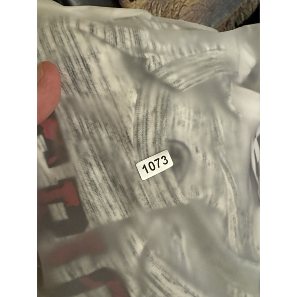 American Fighter Long Sleeve T-Shirt Premium Athletics Mens Medium White‎ Clean - Picture 6 of 6